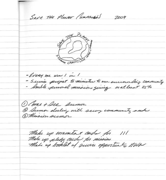 Sermon Series Thought